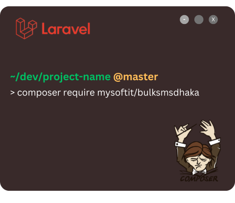 Send SMS from Laravel with BulkSMSDhaka.com Package